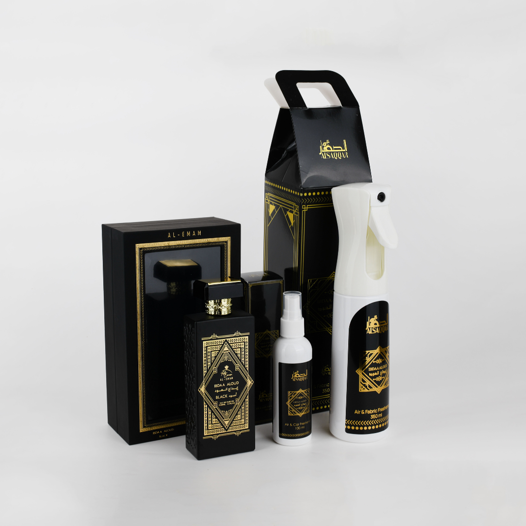 Luxury Initio-Inspired Bundle – Oud For Greatness 100ml Eau De Parfum + 350ml Room Spray & 100ml Car Spray – Inspired Designer Fragrance