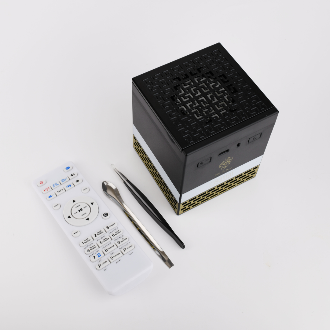 Electric Kaaba Bukhoor Burner with Full Quran-