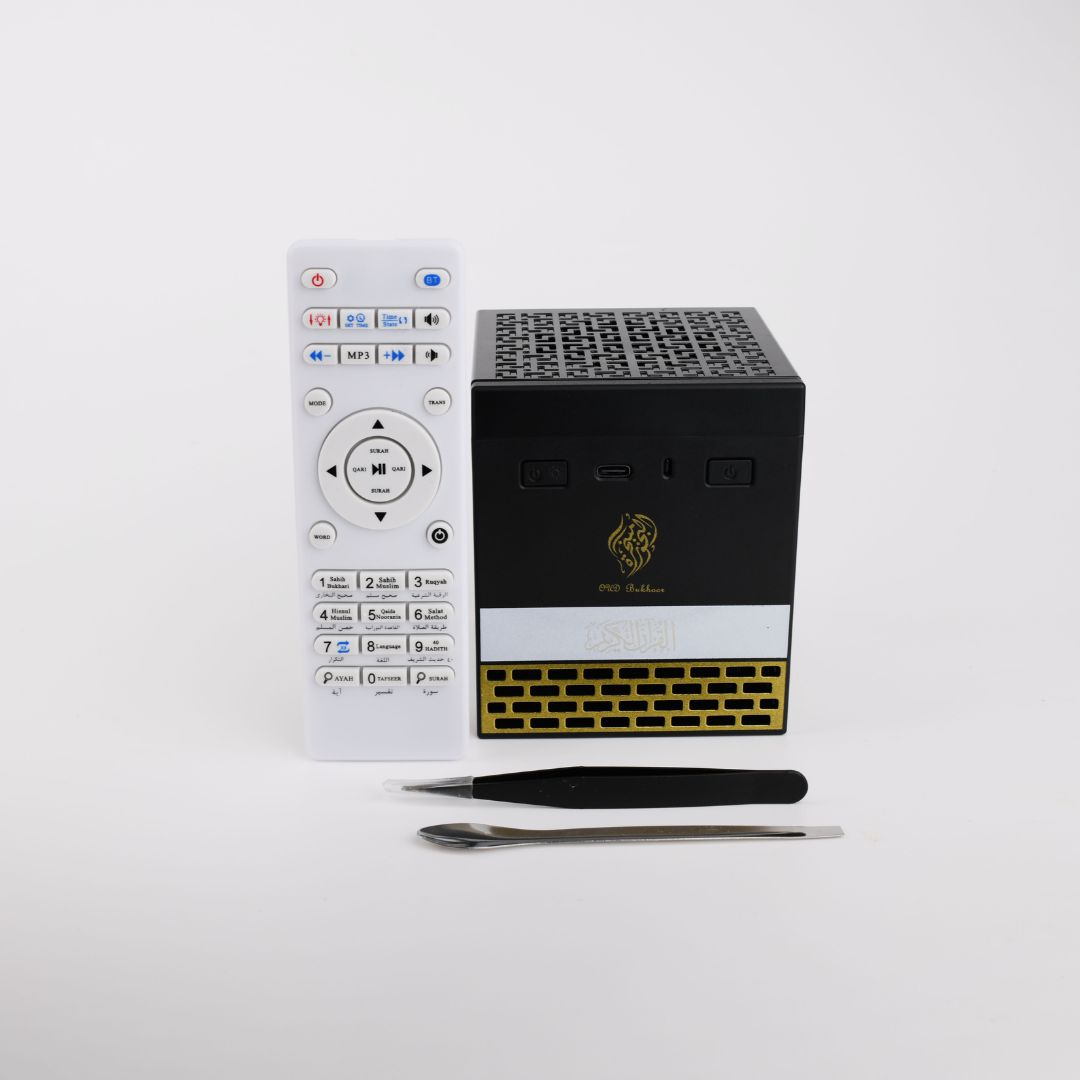 Electric Kaaba Bukhoor Burner with Full Quran-