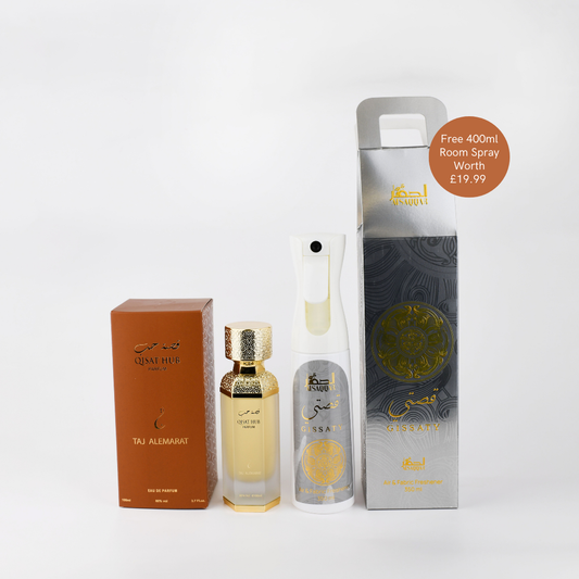 Gissah Imperial Valley Inspired Parfum 100ml + Free 400ml Room Spray