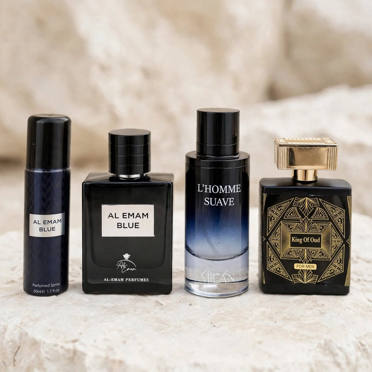 Initio Oud For Greatness, Bleu de Chanel & Dior Sauvage Inspired 3 x 100ml Worth £500+ Ours £34.99
