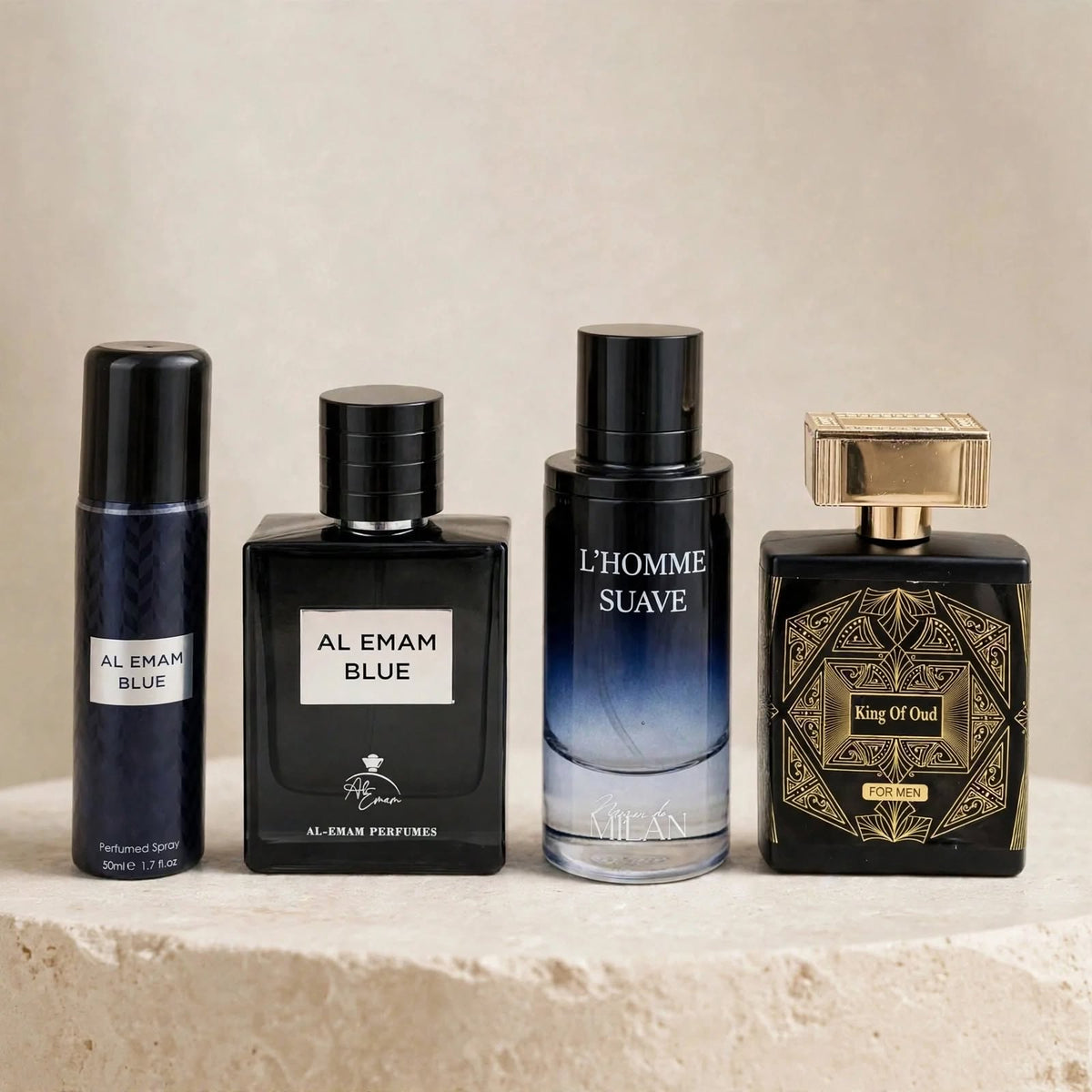 Initio Oud For Greatness, Bleu de Chanel & Dior Sauvage Inspired 3 x 100ml Worth £500+ Ours £34.99