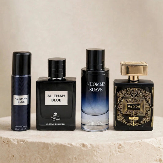Initio Oud For Greatness, Bleu de Chanel & Dior Sauvage Inspired 3 x 100ml Worth £500+ Ours £34.99