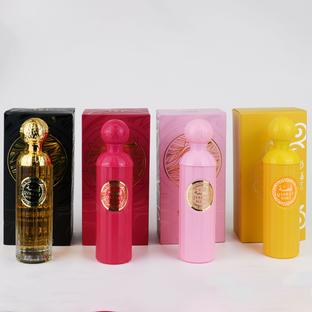 Gissah Inspired Luxury Collection | 4 x 100ml Perfume Gift Set | Worth Over £500+