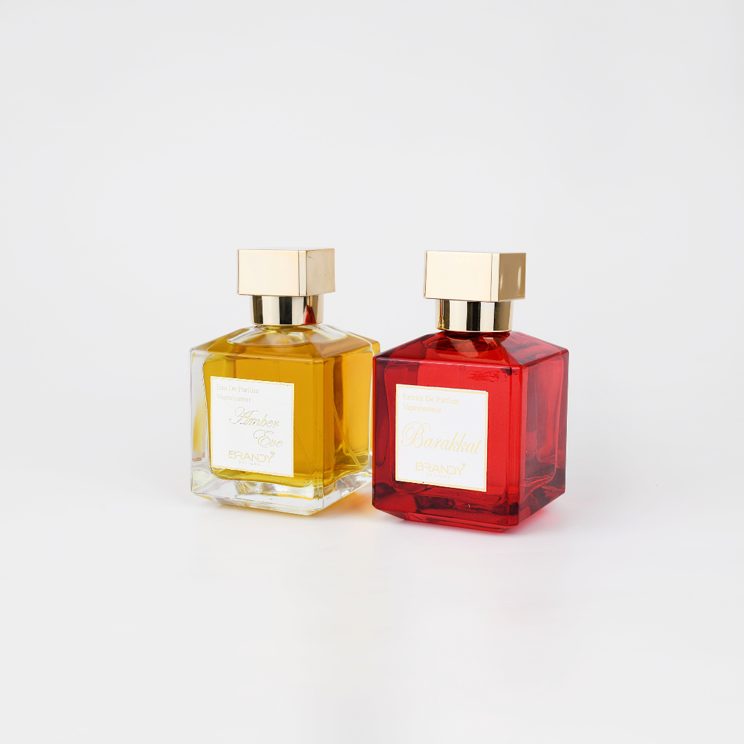 Baccarat Rouge 540 Extrait & Grand Soir Inspired Fragrance Bundle – 100ml Each