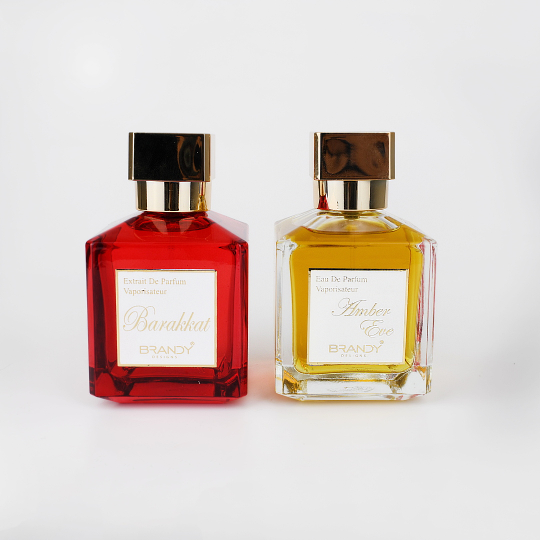 Baccarat Rouge 540 Extrait & Grand Soir Inspired Fragrance Bundle – 100ml Each