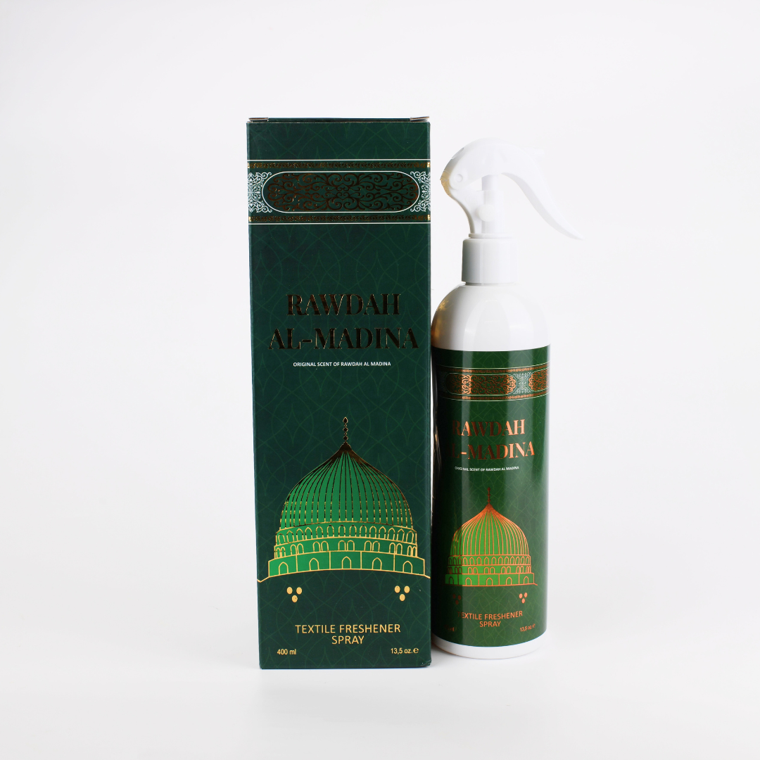 Duo Set Rawadah Al-Madina & Kaaba’s Kiswah + FREE Surah Yusuf Magnet