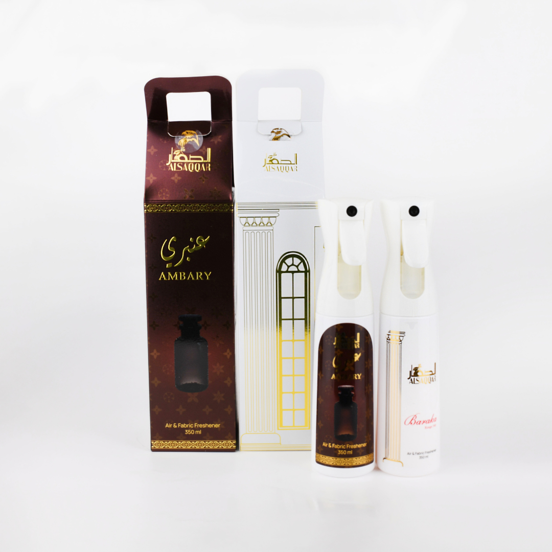 Louis Vuitton Inspired Ombre Nomade & Maison Francis Kurkdjian Inspired Baccarat Rouge Room & Fabric Spray Duo – 2 x 350ml