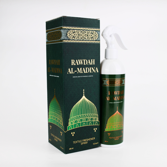Rawadah Al-Madina Room & Fabric Freshener – Alcohol-Free 400 ml